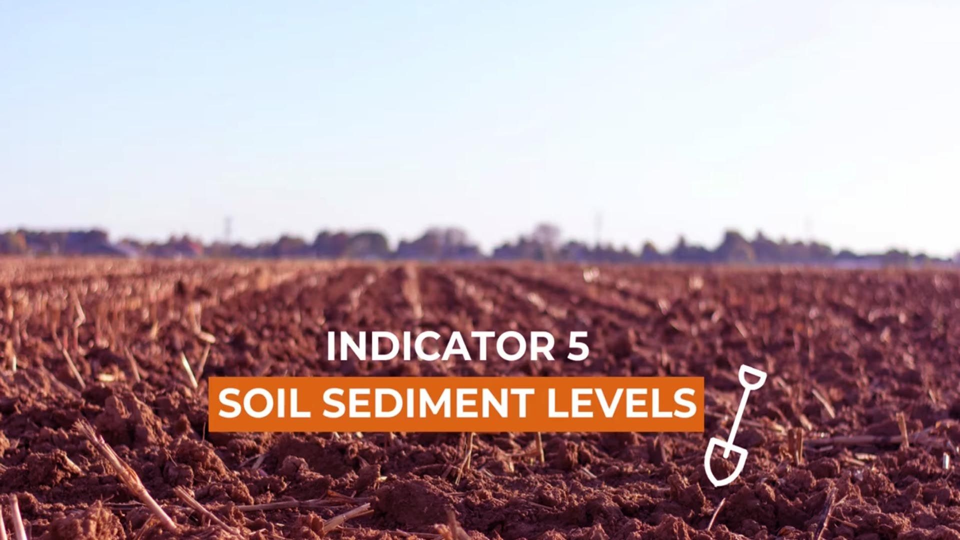 Indicator 5 - Soil Sediment Levels