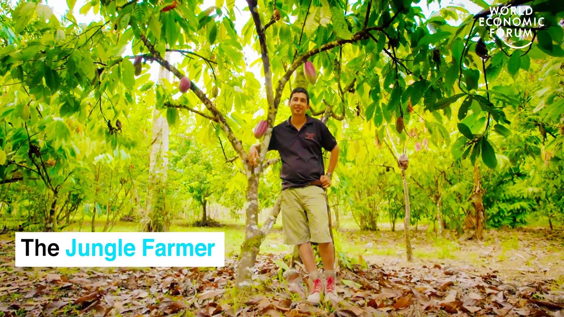 This farmer is saving the jungle by growing food in it | Pioneers for Our Planet |