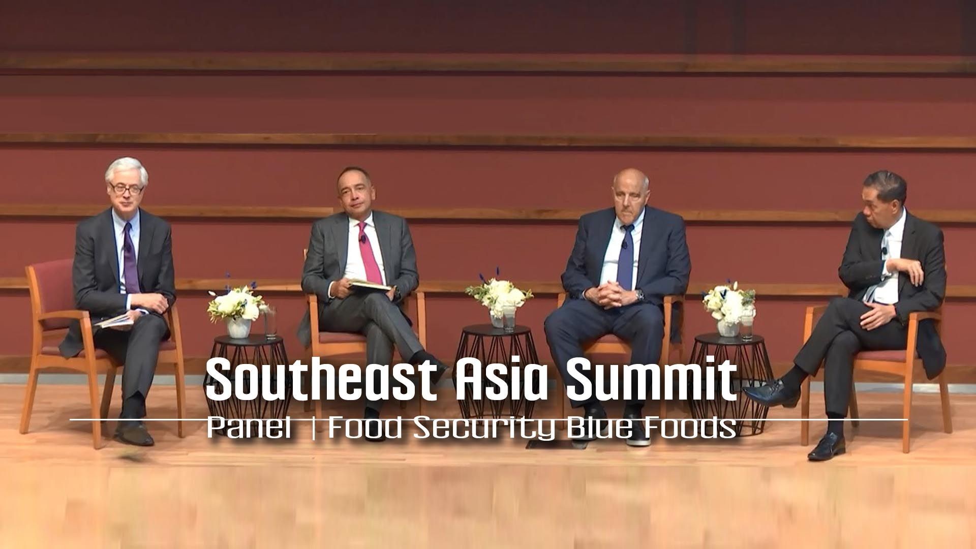 Panel | Food Security/Blue Foods | Southeast Asia Summit