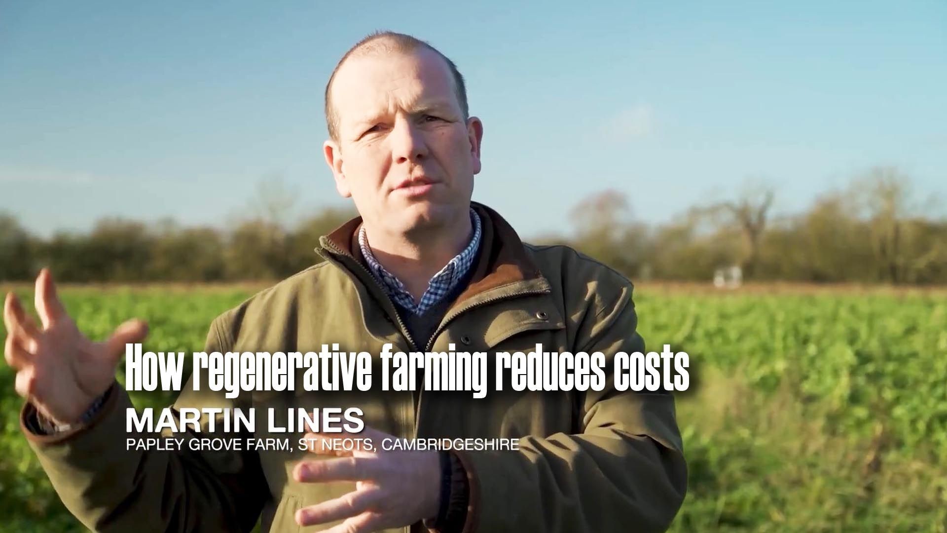 How regenerative farming reduces costs